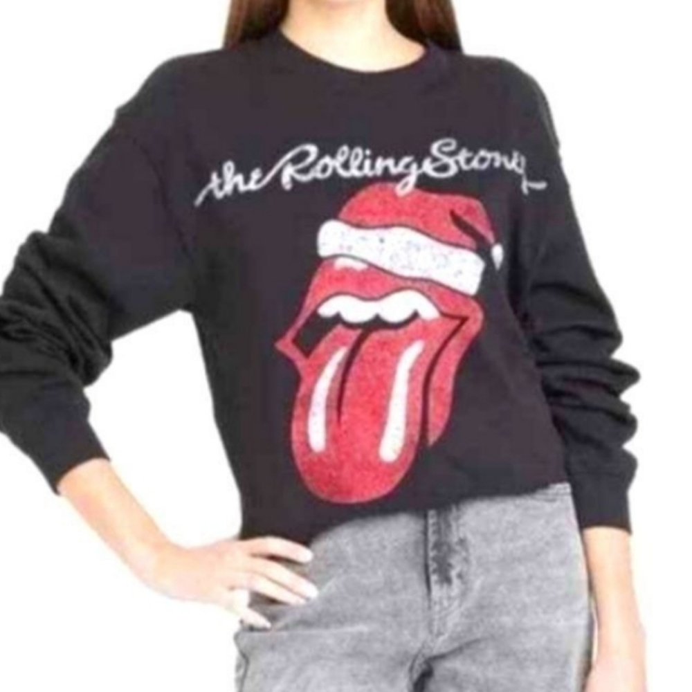 The Rolling Stones Crop Sweatshirt, size M